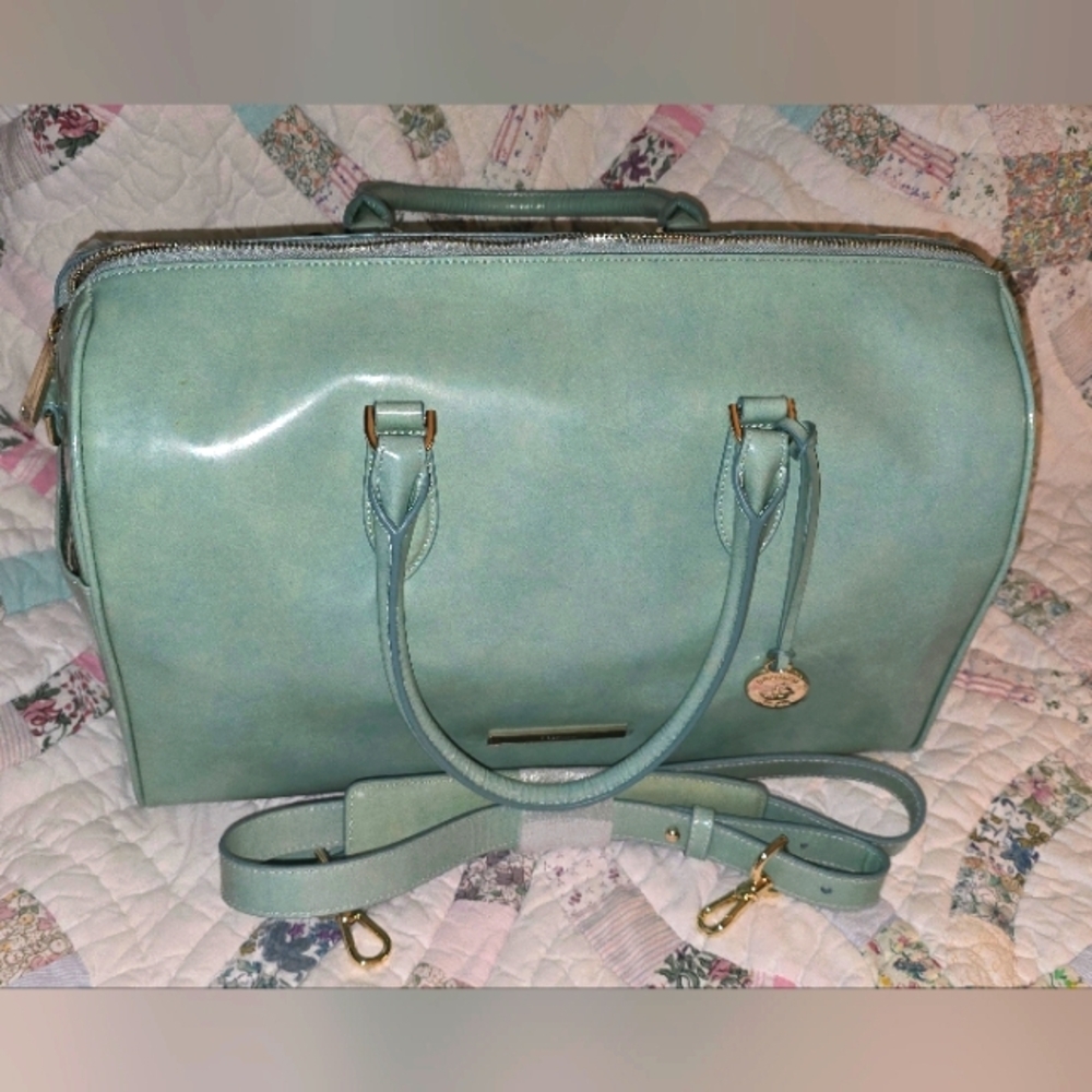 NWT Brahmin Spencer Duffle Bag - Genuine Leather